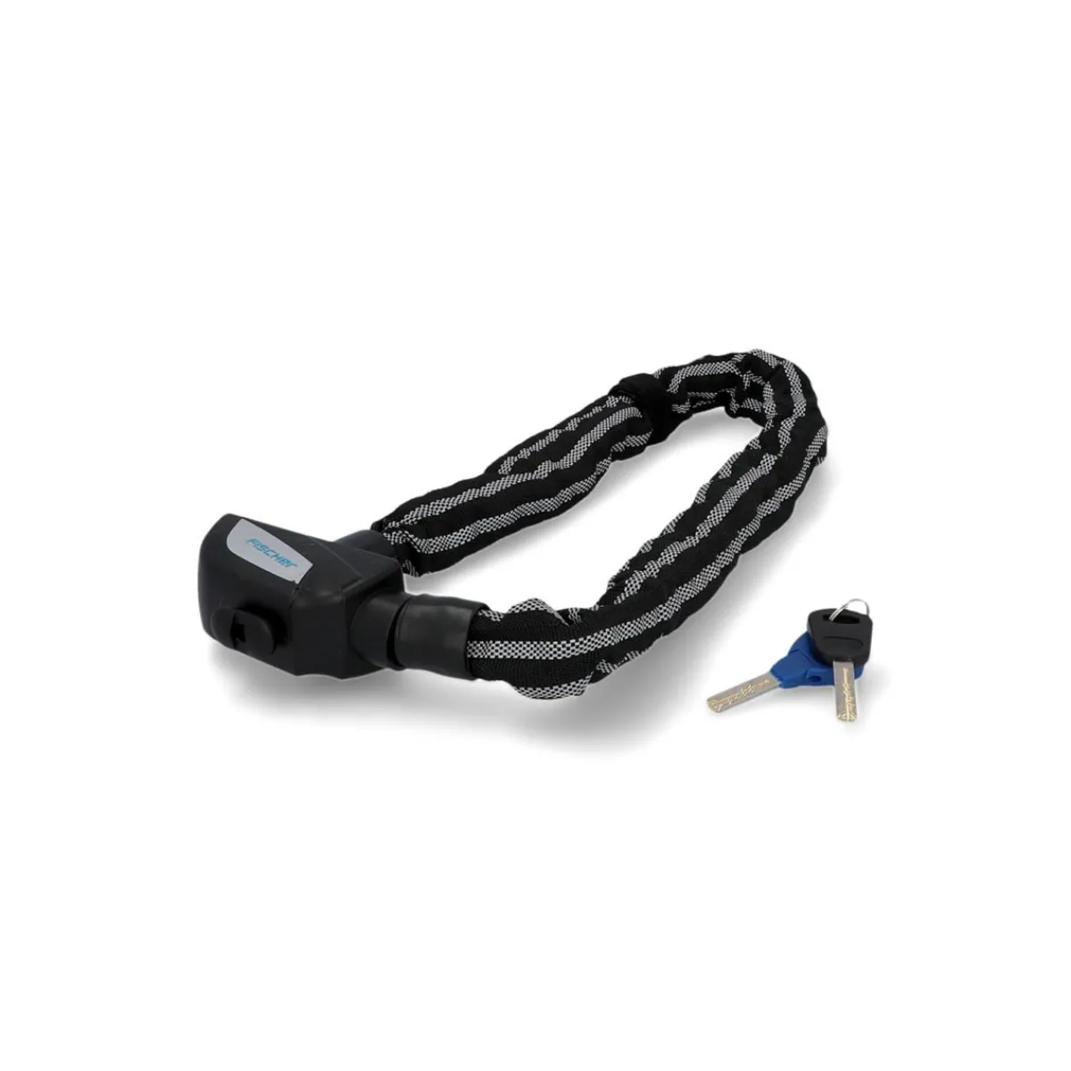 New Fischer Bikes Kettenschloss mit Reflex 80 cm 8 mm