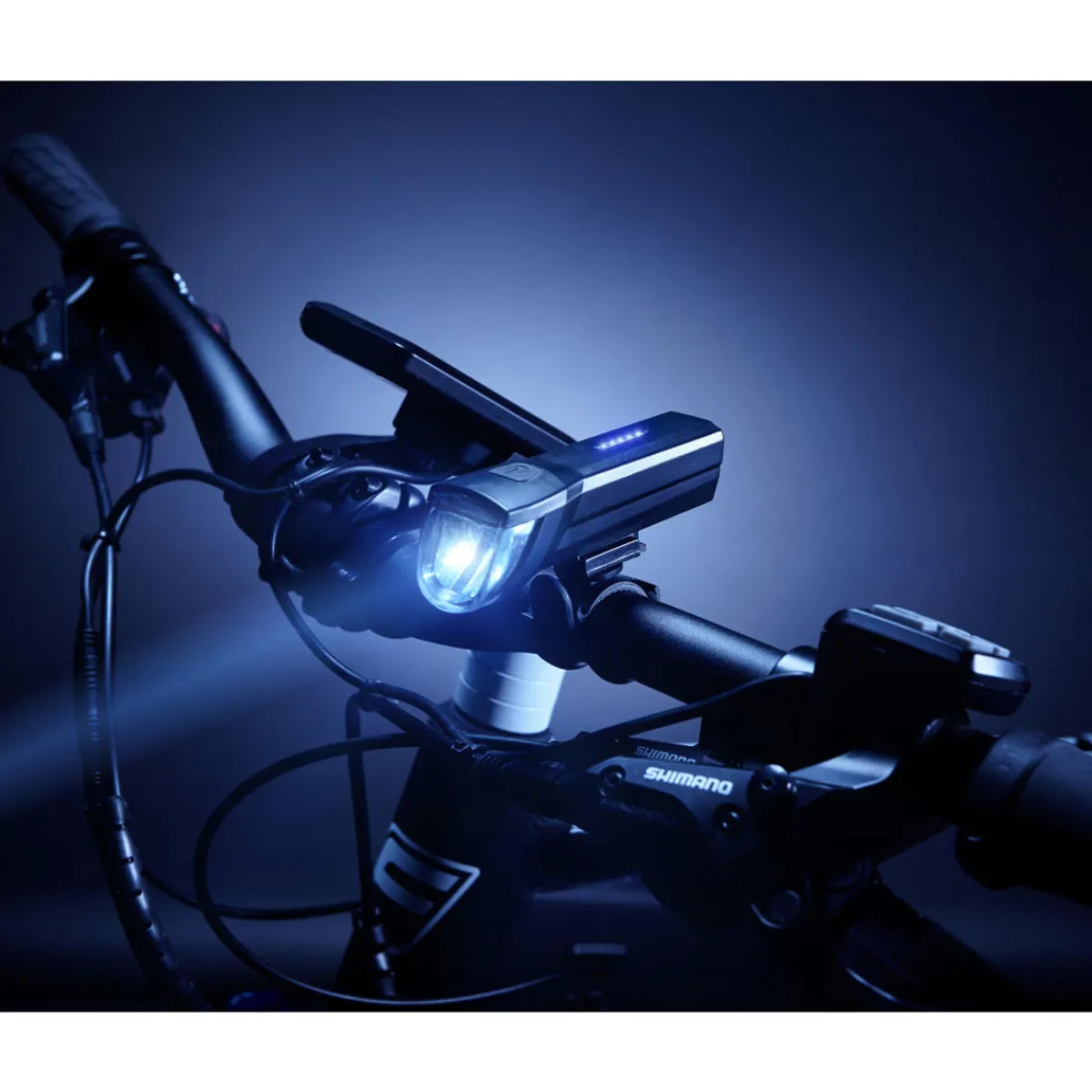 Clearance Fischer Bikes LED-Akku-Beleuchtungs-Set 3-teilig
