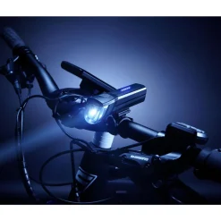 Clearance Fischer Bikes LED-Akku-Beleuchtungs-Set 3-teilig