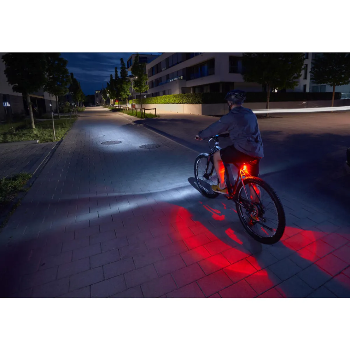 Clearance Fischer Bikes LED-Akku-Beleuchtungs-Set 3-teilig
