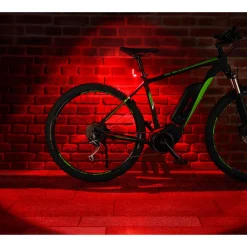 Clearance Fischer Bikes LED-Akku-Beleuchtungs-Set 3-teilig