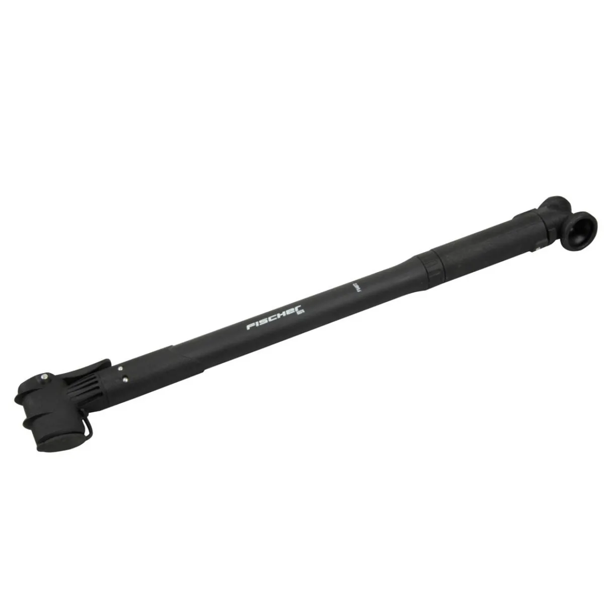 Discount Fischer Bikes Luftpumpe mit Duokopf Rahmenbefestigung schwarz