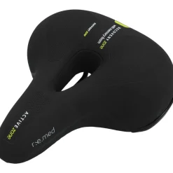 New Fischer Bikes Sattel R.E.Med Memory Foam für Tourenrad schwarz
