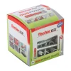 New Fischer Dübel DuoPower 10 x 50 mm mit Sicherheitsschraube 25 Stück