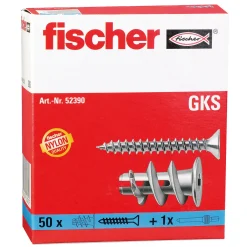 Online Fischer Gipskartondübel mit Schraube 50 Stück