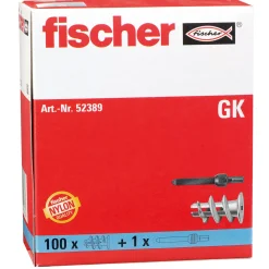 Outlet Fischer Gipskartondübel 100 Stück
