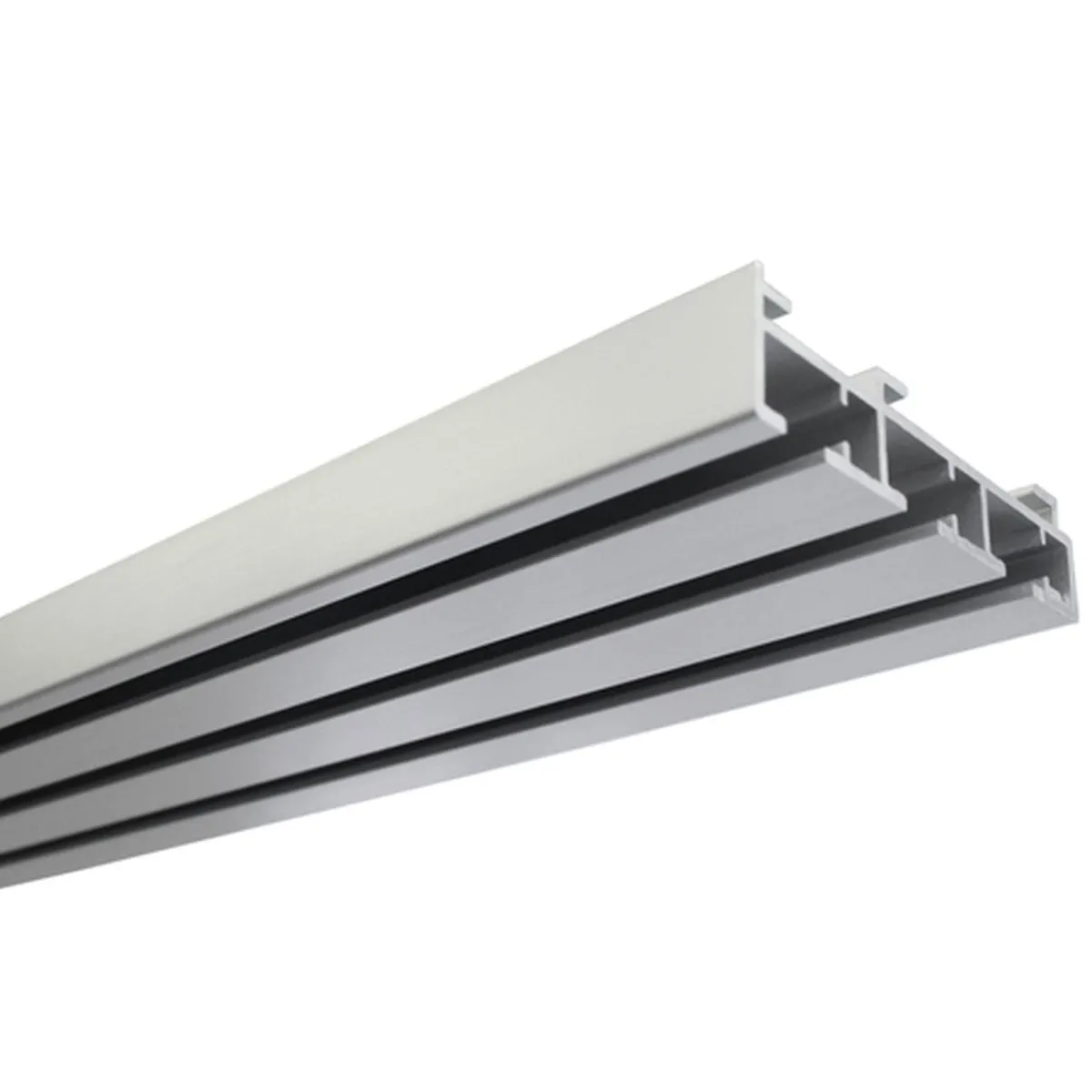Outlet Gardinia Flächenvorh-Sch. 3lfg Atlanta alu 260cm