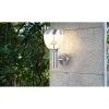 Hot Flector Garten LED-Außenwandleuchte Nina mit Bewegungsmelder silber