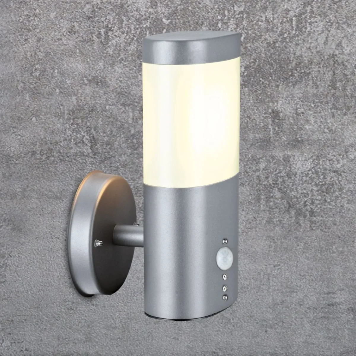 Outlet Flector Garten LED-Außenwandleuchte Mira mit Bewegungsmelder grau