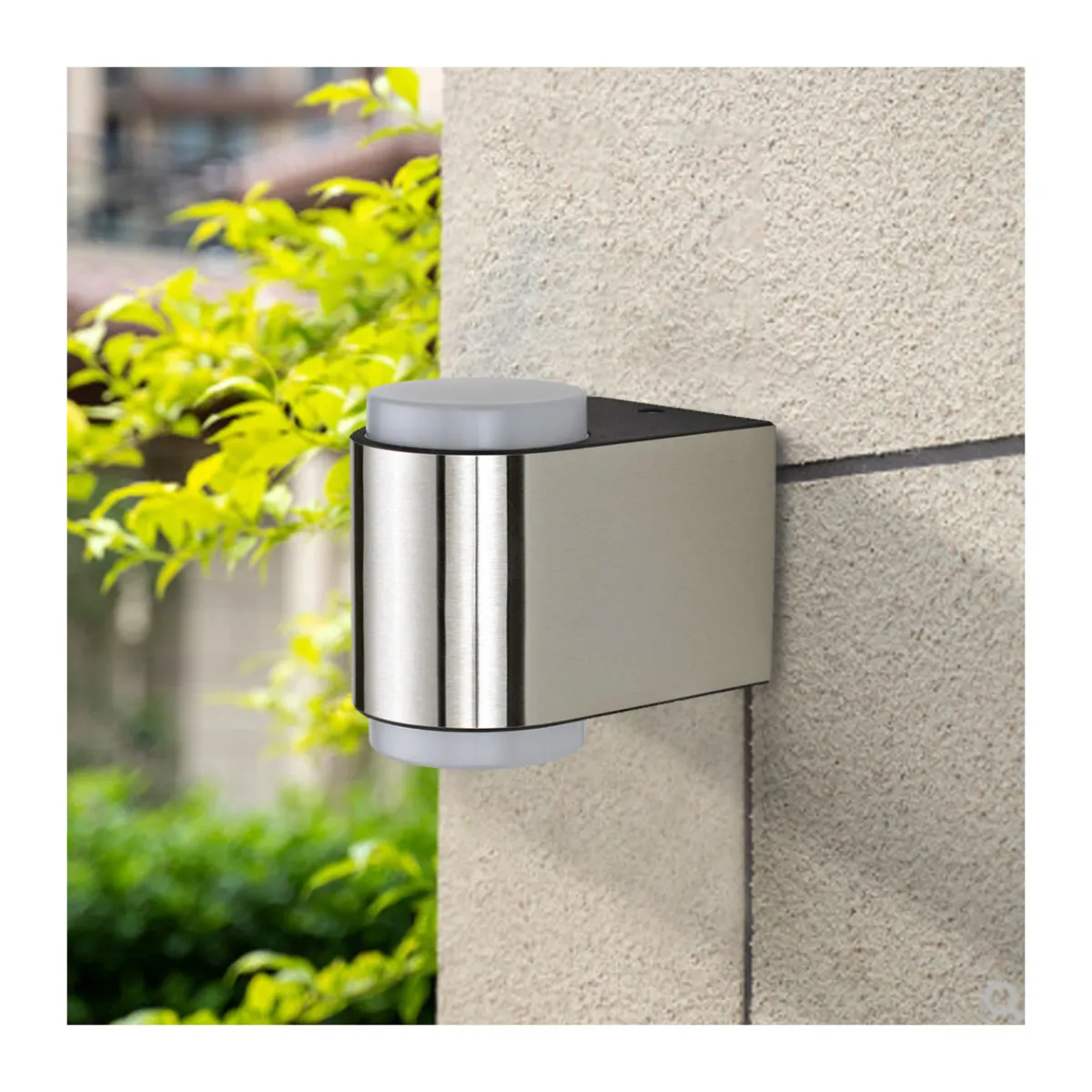 Outlet Flector Garten LED-Außenwandleuchte Nano silber