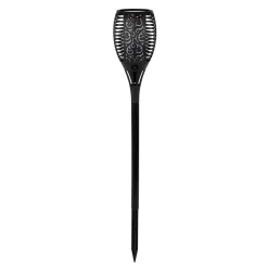 Outlet Flector Garten LED-Solar-Fackel Black inkl Flammen-Effekt
