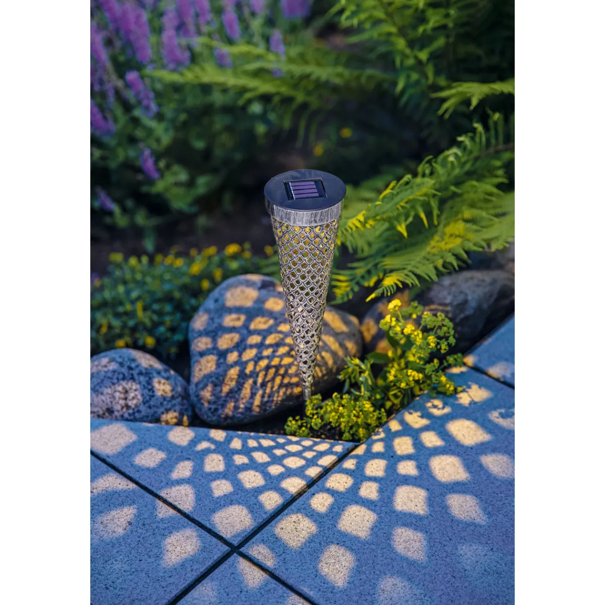 Outlet Flector Garten LED-Solar-Gartenstecker Orient schwarz