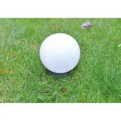 Outlet Flector Garten LED-Solar-Kugelleuchte weiß