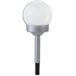 Outlet Flector Garten LED-Solar-Kugelleuchte weiß