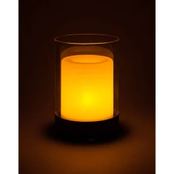 New Flector Garten LED-Solar-Tischleuchte Nordic schwarz