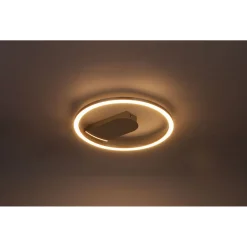 New Flector LED-Deckenleuchte Grace 13W gebuerstet/Chrome 3000K