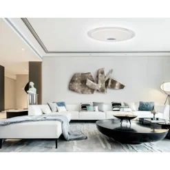 Best Flector LED-Deckenleuchte Space silber