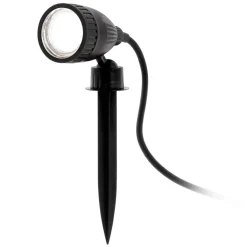 New Flector LED-Outdoorspot mit Erdspiess schwarz 1 x 3W LED GU10