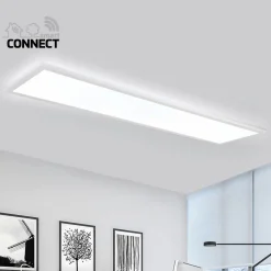 Online Flector LED-Panel Smart Connect 120 x 30 cm weiß