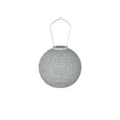 Clearance Flector LED-Solarlampion Taupe 20 cm inkl Akku