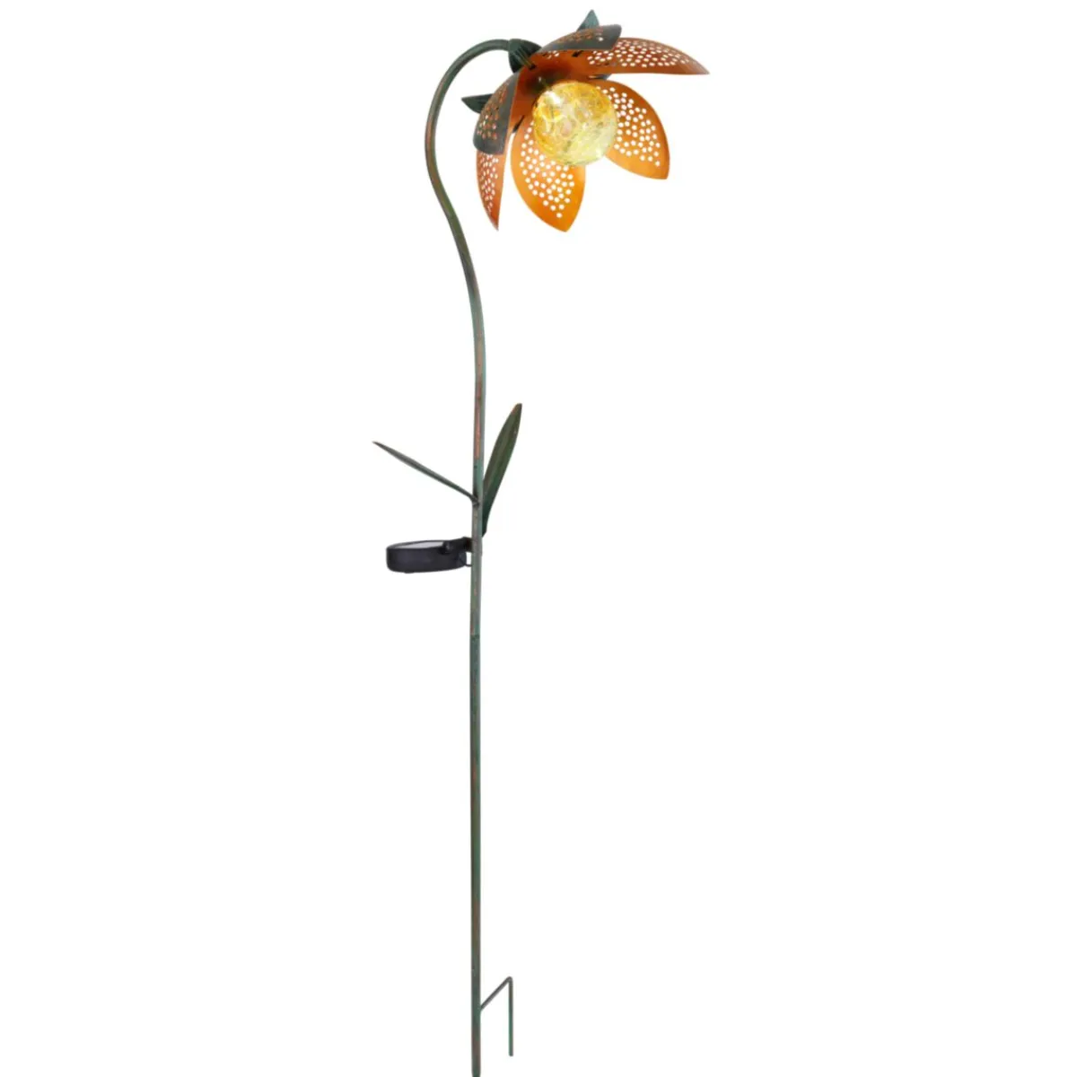 Best Flector LED Solarspieß Vintage Flower