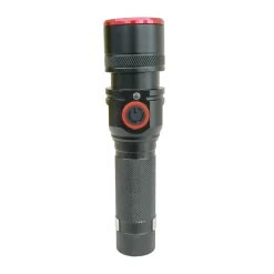 Discount Flector LED-Taschenlampe micro-USB schwarz rot