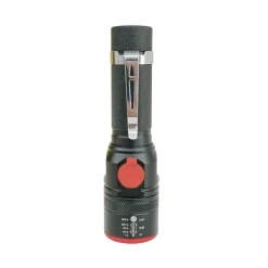Discount Flector LED-Taschenlampe micro-USB schwarz rot