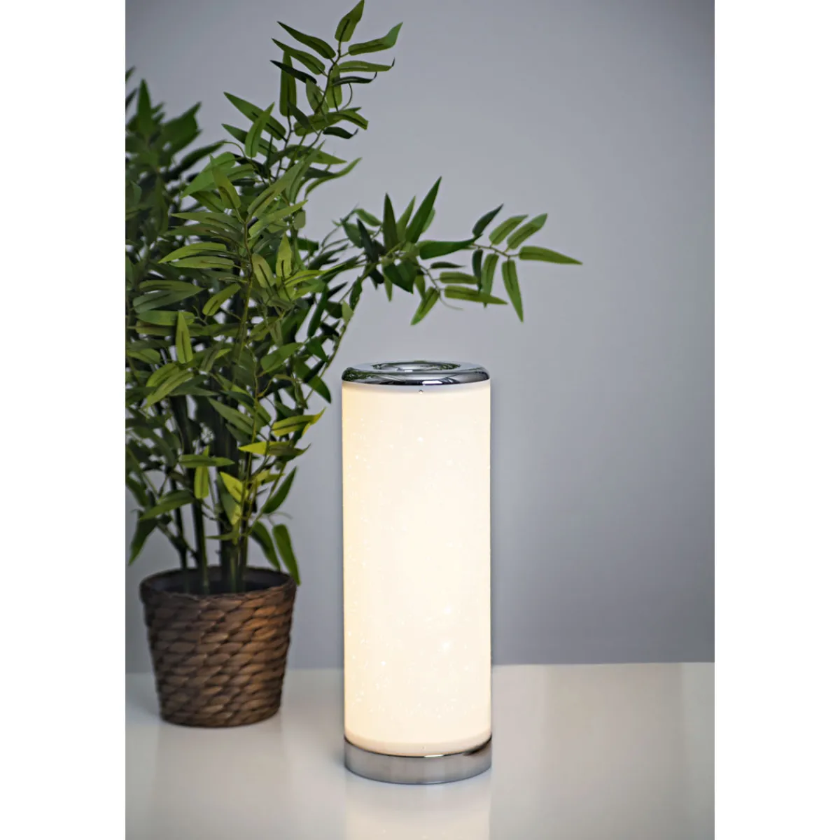 Hot Flector LED-Tischleuchte Starlight silber