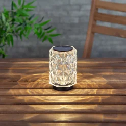 Best Flector Solar-Tischleuchte Diamond inkl Dämmerungssensor