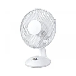 Flector Technik Tischventilator Jupiter Durchmesser 23 cm weiß
