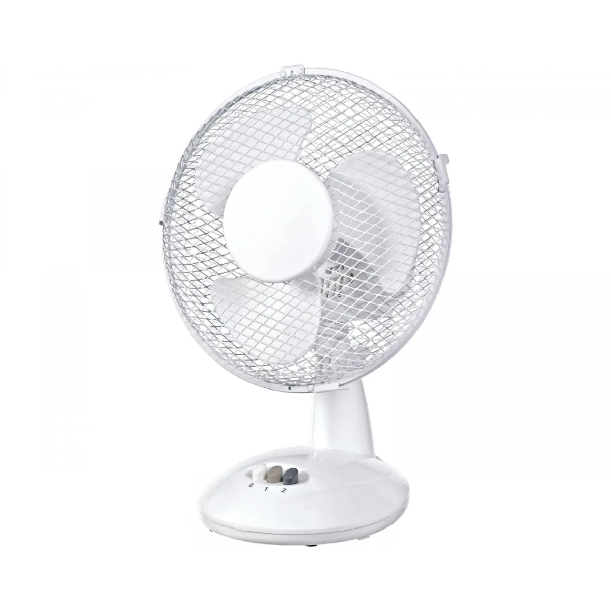 Flector Technik Tischventilator Jupiter Durchmesser 23 cm weiß