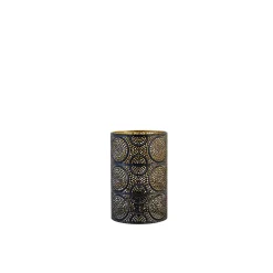 New Flector Tischleuchte Monastir schwarz/gold 40W
