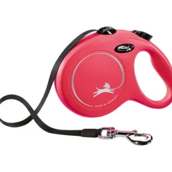 Sale Flexi New Classic Gurt L 5m rot