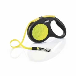 Hot Flexi New Neon Gurt M 5m schwarz/neon