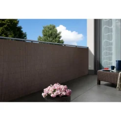 Clearance floraworld Sichtschutz premium+ dunkelbraun 3,0x0,9 m