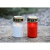 Outlet Flower Power LED Outdoor Grablampe mit Dorn SPINA RED 7 x 13 cm Kunststoff