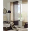 Online Gardinia Fl.-Vorh. Entry braun 60x245 cm