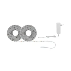 Paulmann FN SimpLED Strip Set 10m Tageslichtweiss22W 230/12V DC Weiss Metall Kst