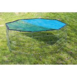 Hot Kerbl Freigehege 8-eckig 57 x 56 cm verzinkt