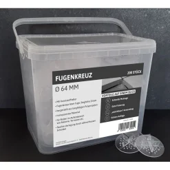 Online Fugenkreuz fugenbr. 4mm , steghoehe 15mmmit kunststoffteller Dm.64mm,KT=200 St