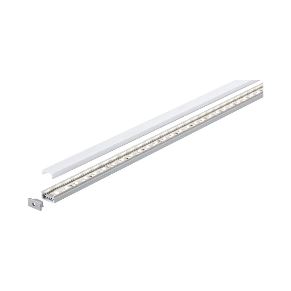 Online Paulmann Function Base Profil mit Diffusor 200 cmAlu eloxiert/Satin Alu/Kunststoff
