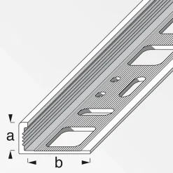 Discount Fundamo Winkelprofil 12,5 mm blank