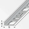 Discount Fundamo Winkelprofil 10 mm 2,5m PVC grau