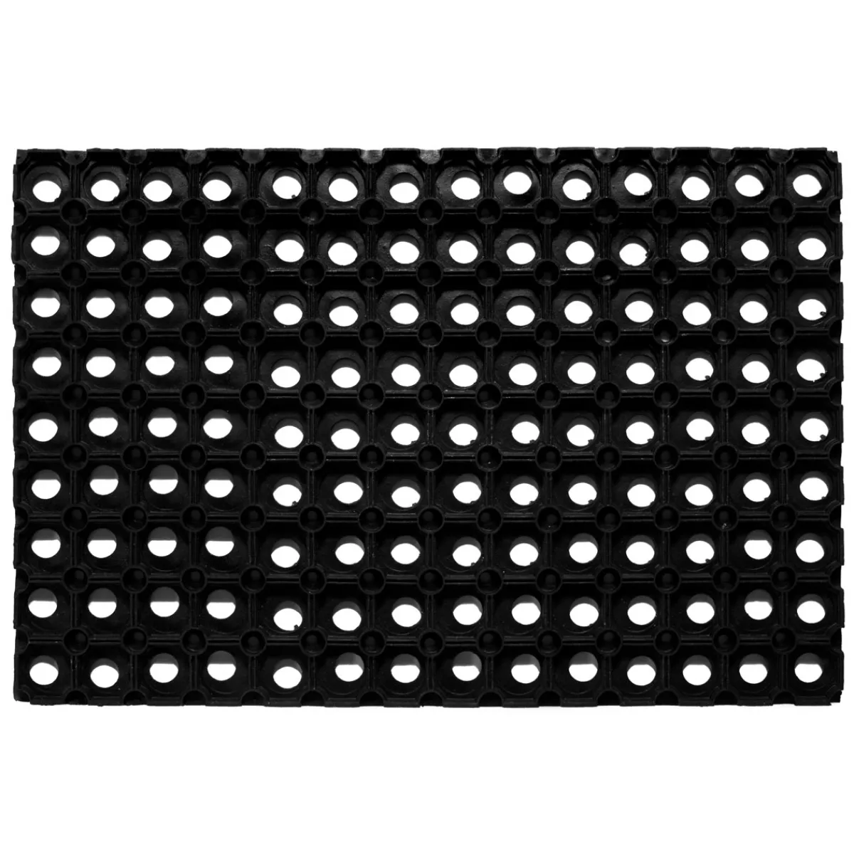New Fussmatte Gummiring 60x80cm offenschwarz