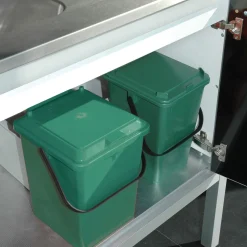 Hot Garantia Abfalleimer für Bio-Müll 10 L grün