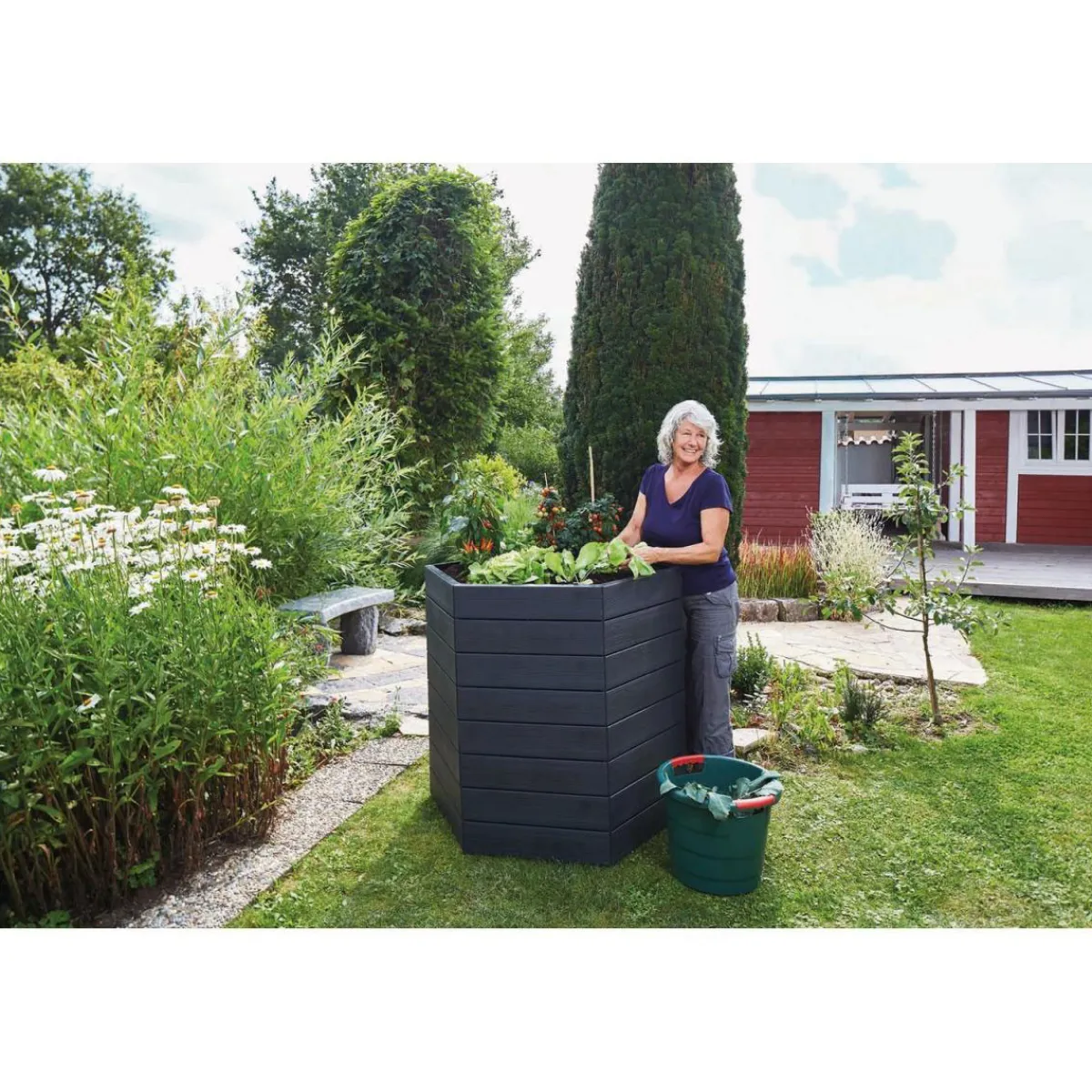 Discount Garantia Hochbeet-System Ergo 6 Paneele
