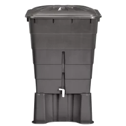 New Garantia Regentonnen-Unterstand eckig 300 L graphite grey