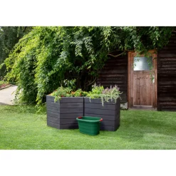 Online Garantia Universal-Behälter oval TONI 46 L grün