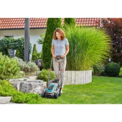 Online Gardena Akku-Rasenmäher PowerMax 32/18V P4A Ready-To-Use Set