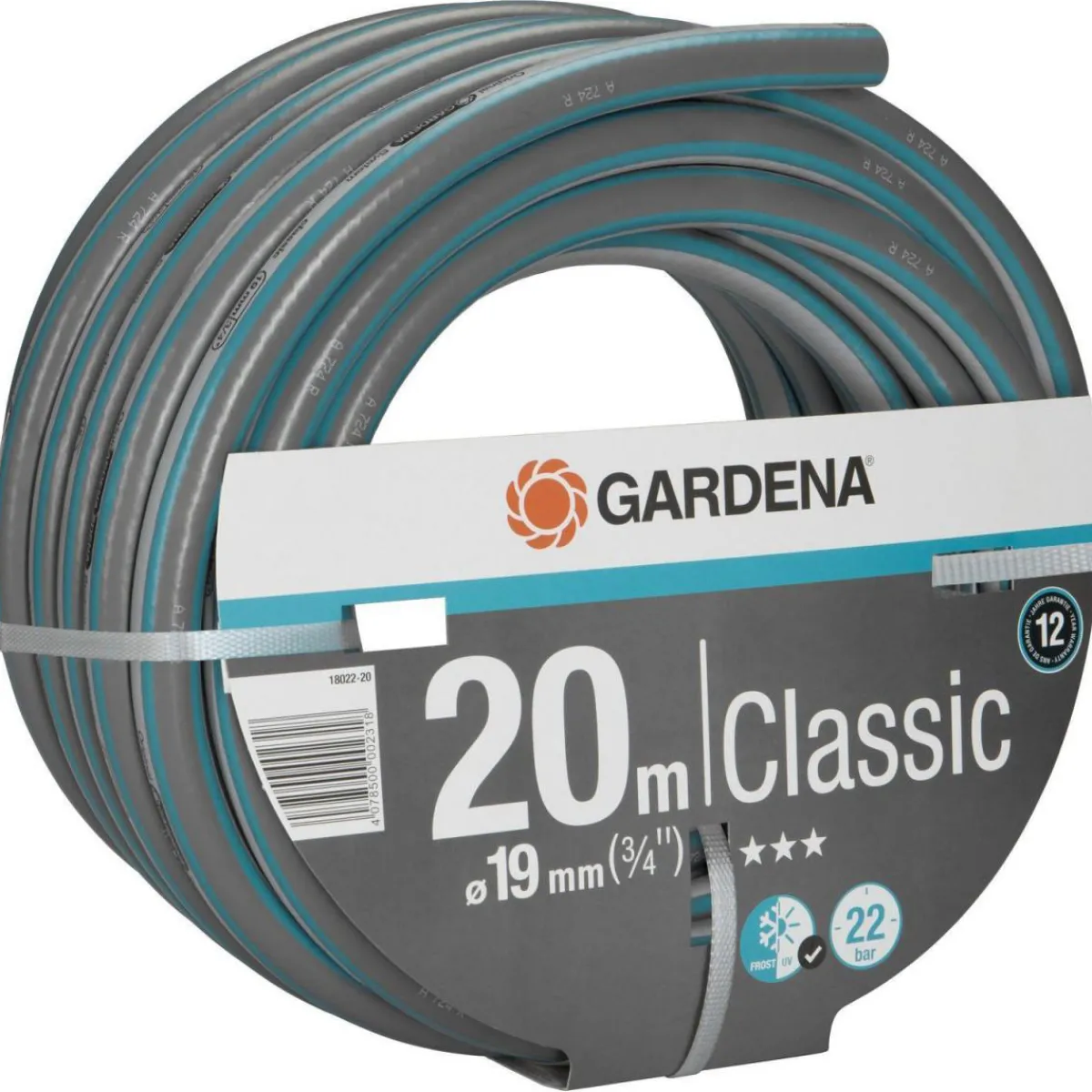 Best Gardena Classic Schlauch 19 mm 3/4 20m